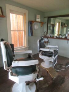 Barber shop inside